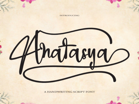 Anatasya Font Review: A Sweet Handwritten Typeface for Branding