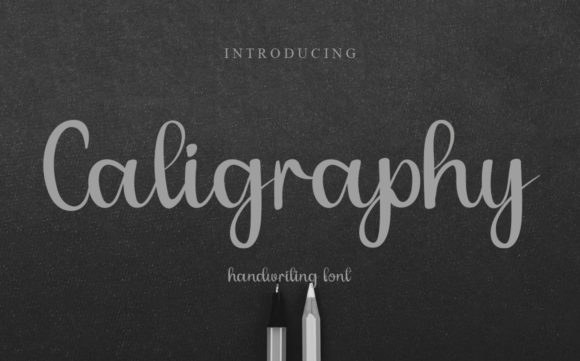 Caligraphy Font: Elevating Editorial Design