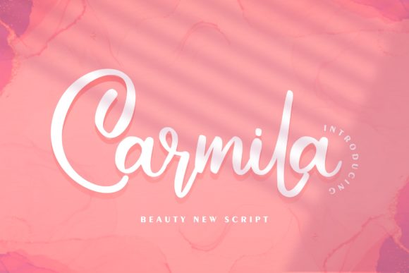 Carmila Font Review: A Sweet Script for Web Headers