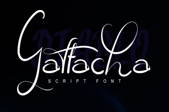 Gattacha: A Handwritten Font for Web Design