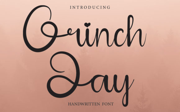 Grinch Day Font: A Modern Script for Editorial Design