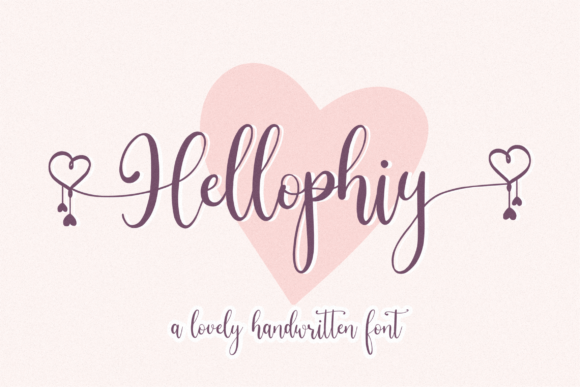 Hellophiy Font Review: A Chic Handwritten Typeface