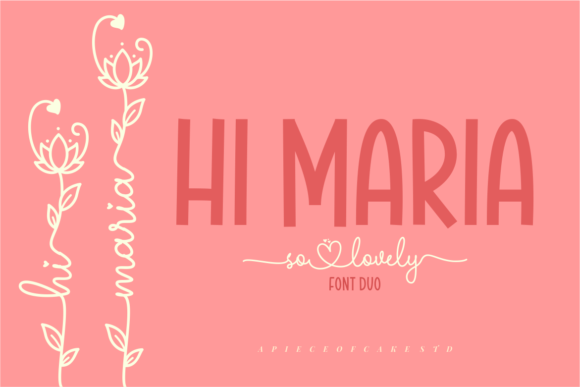 Hi Maria: A Handwritten Font for Modern Web Design