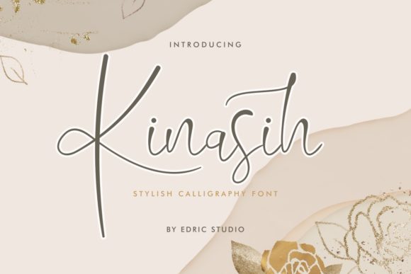 Kinasih Script Font for Crafters