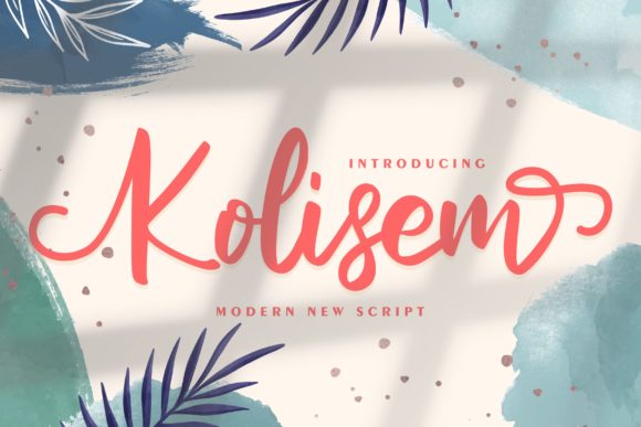 Kolisem: A Sweet Script Font for Modern Web Design