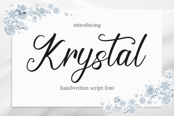 Krystal Font: Elevating Web Design with Elegant Script