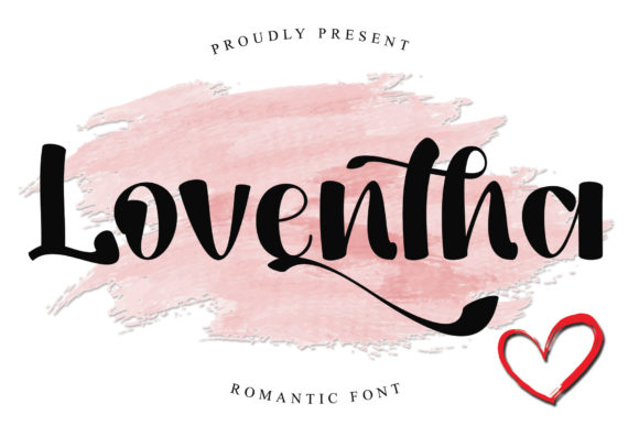 Loventha: A Script Font for Elegant Branding