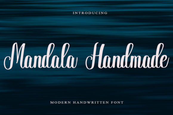 Mandala Handmade: A Fresh Script Typeface for Modern Brands