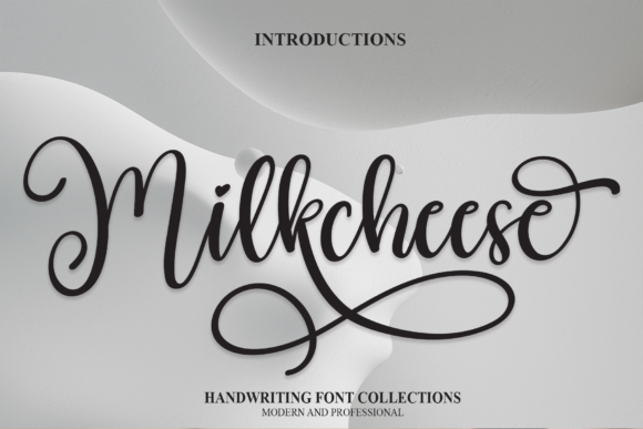 Milkcheese: A Script Font for Bold Branding