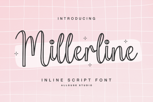 Millerline: A Vintage Script Font for Editorial Design