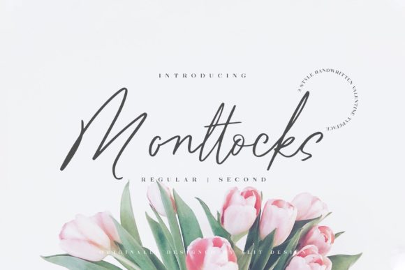 Monttocks: The Script Font for Scroll-Stopping Designs