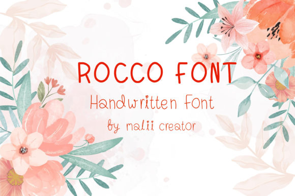 Rocco: A Friendly Handwritten Typeface for Editorial Design