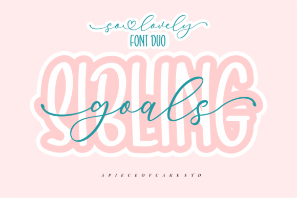 Sibling Goals: A Designer's Take on Modern Script Typography