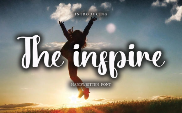 The Inspire: A Modern Handwritten Font for Marketers