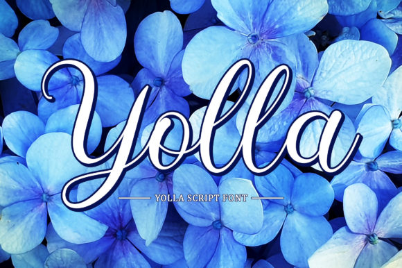 Yolla Font: Elegant Script for Crafters